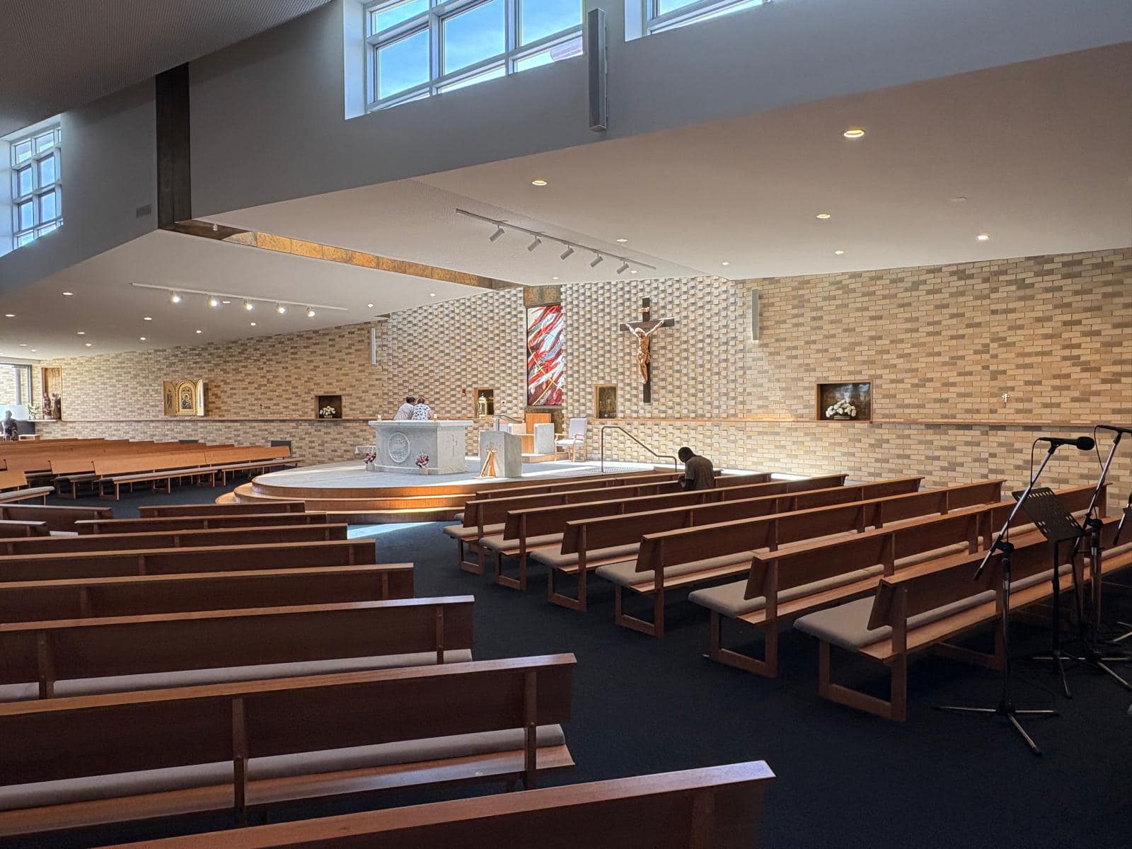 Church worship service at the ABBEY-LANCER/PORTREEVE PASTORAL CHARGE